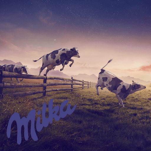 Srećne krave iz Milkine kampanje "Pokaži nežnost"